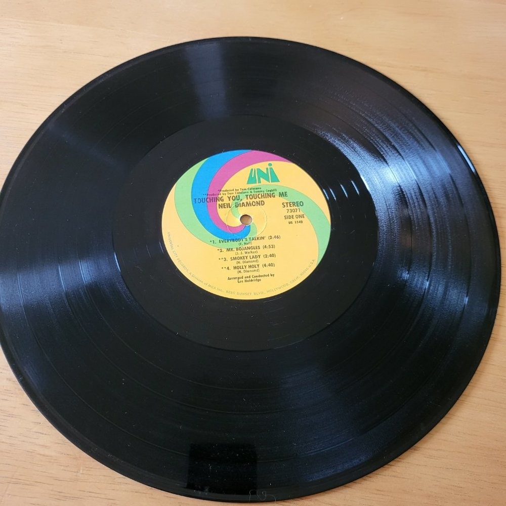 NEIL DIAMOND Touching You Touching Me LP 1969 Uni 73071 Stereo Pop Rock LP7 - Picture 8 of 10